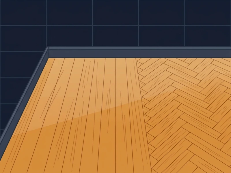 Exemple de parquet après pose